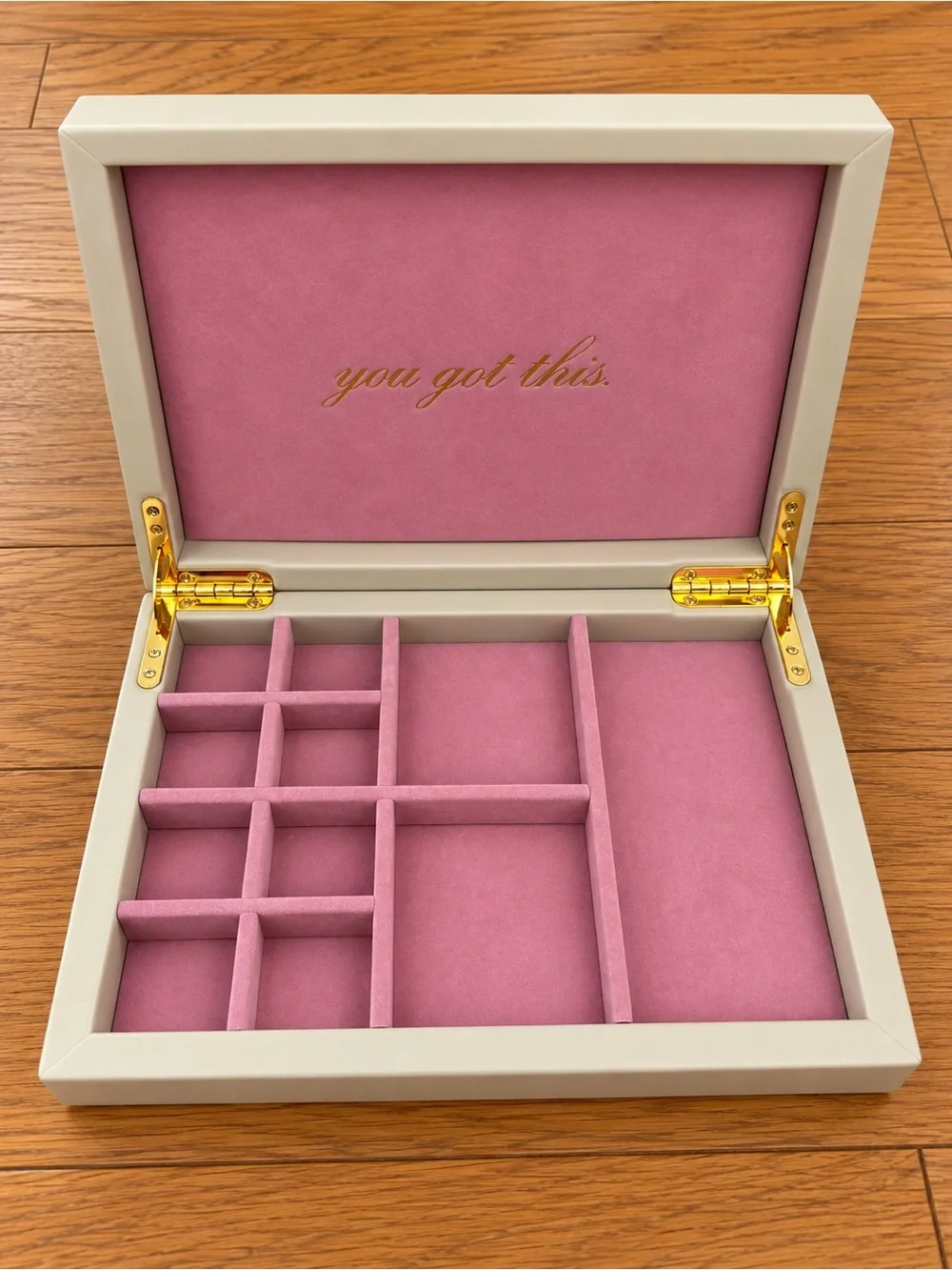 Little Words Project Kids Jewelry Box with Gold Logo